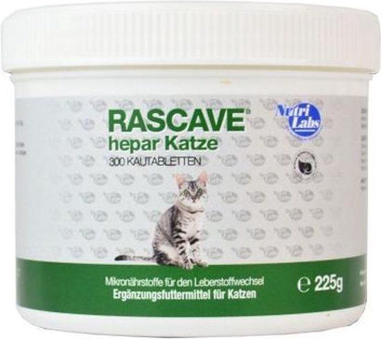 Nutrilabs Rascave Hepar - Kat - 90 tabletten