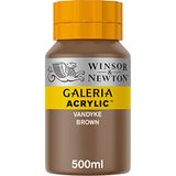 Winsor & Newton Galeria Acrylverf, Vandyke Brown, 500ml