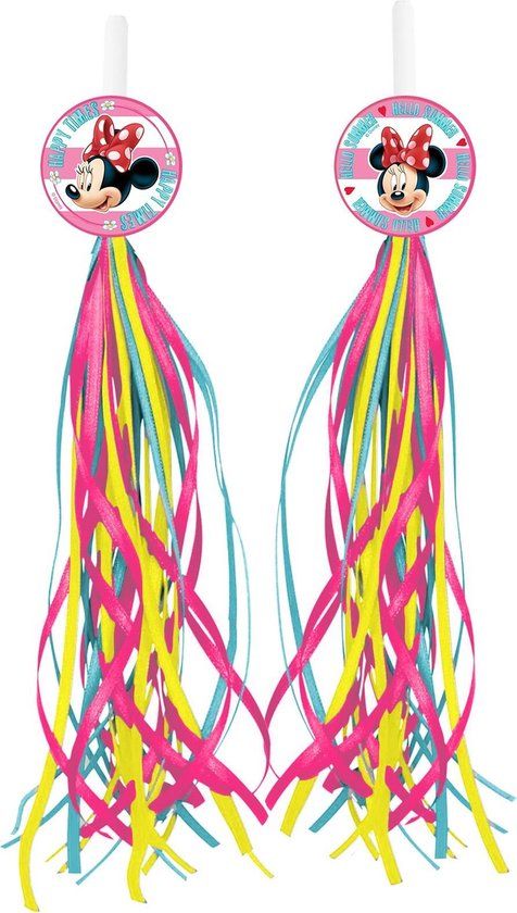 4KidsOnly Disney Stuurslingers Minnie Mouse 21 Cm Roze/geel