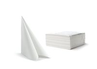 Alvotex Airlaid servetten 40x40cm 50/1 - WHITE (001)