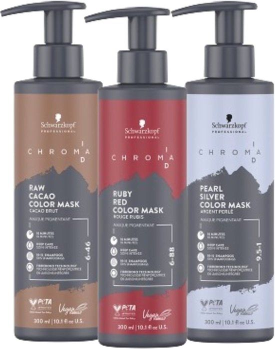 Schwarzkopf Chroma ID Bonding Color Mask - Red - 300ml