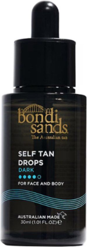 BONDI SANDS Self Tan Drops Dark 30ml - Zelfbruiner voor het gezicht - Donker