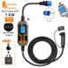 Feyree Chargeur de voiture électrique portable EVSE Type 2 Contrôle d'application Wi-Fi Courant réglable Charge intelligente - 32A / 7kW