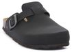 Grünland Sabots en bois pour femme en noir pour l'été, modèle CB0802NERO
