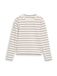 TOM TAILOR Shirt donkerblauw / offwhite