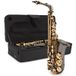 Gear4music Altsaxofoon, Zwart & Goud
