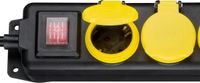 Goobay Stekkerdoos 3-voudig, spatwaterdicht, 3 m