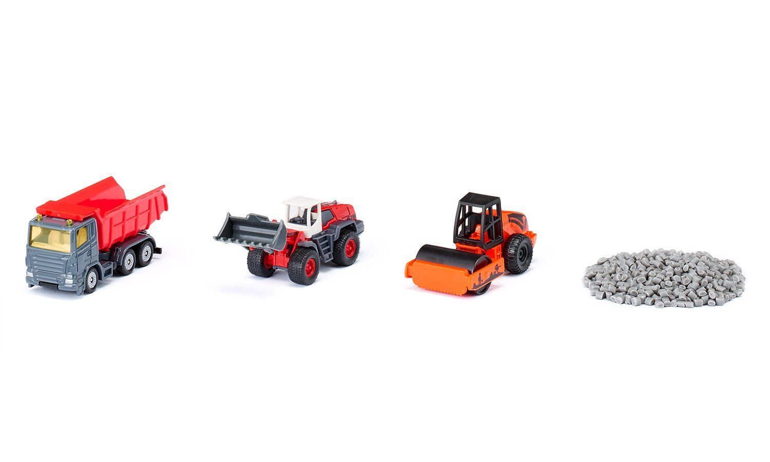 SIKU Road Construction Gift Set - Vehicle Set - Multi-color - Metal/Plastic - Ages 3+