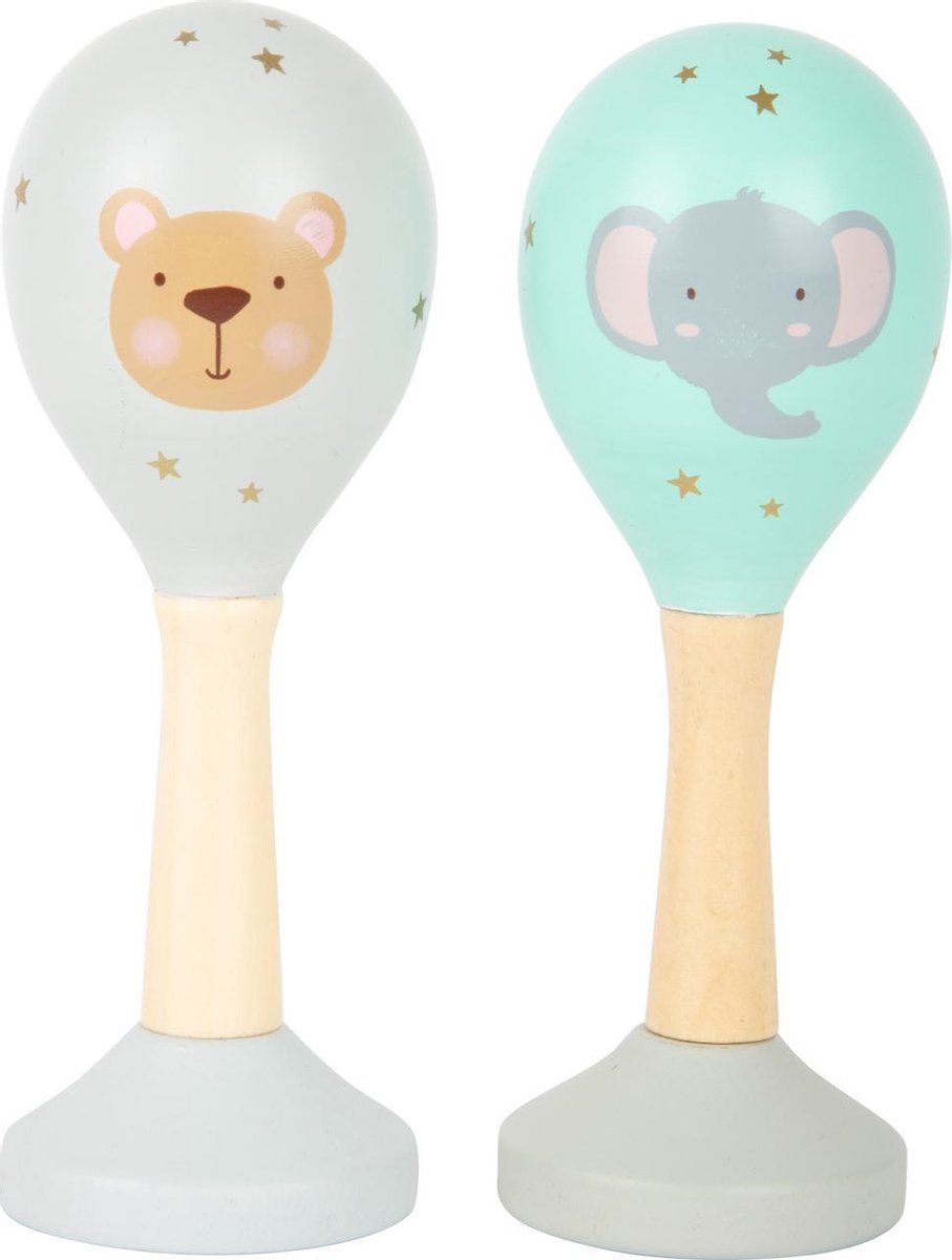 Small Foot Muzikale rammelaars 2 stuks - 4020972118868
