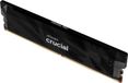 Crucial Pro OC Gaming Memory 16GB DDR5-6400 UDIMM CL32 with Heatsink Noir