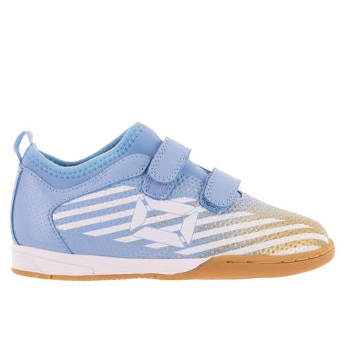 Stanno Vulture IN JR III junior voetbalschoenen - lichtblauw/wit/goud