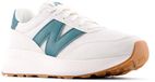 New Balance 370 Baskets Basses Blanc EU 36 Unisexe Polyester