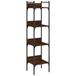 VidaXL Boekenkast 4-laags 35x30x138,5 cm bewerkt hout bruineikenkleur