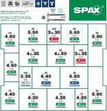 SPAX Schroevenset - 17 Afmetingen - RVS A2 - 1065 stuks