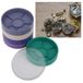 Icecat Boîte de rangement pour pièces d'horlogerie - Plastique - 5 couches - Rond, carré et rectangulaire - Étanche, résistant à la poussière