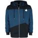 Star Trek Starfleet Command Vest met capuchon - M tot XXL - zwart-blauw