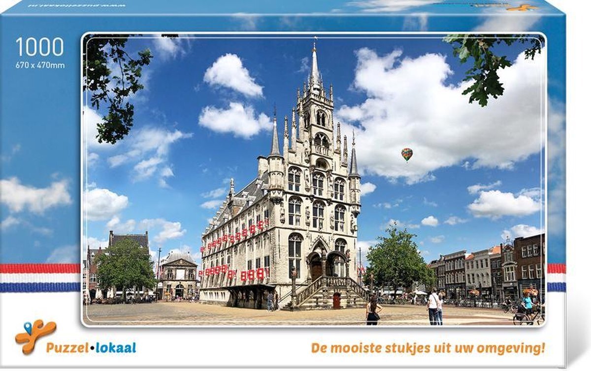 Puzzellokaal Puzzels - Oude Stadhuys - Gouda - Legpuzzel - 1000 stukjes