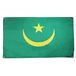 AZ FLAG Vlag Mauritanië, antiek, 150 x 90 cm, met 4 ogen, Mauritaans paviljoen voor balkon of muur