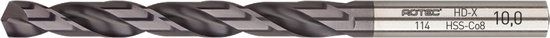 Rotec HSS-E spiraalboor, HD-X, TiAlN-top-gecoat, GOLD-LINE, ø8,4