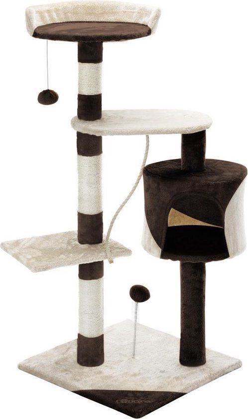 Monzana Krabpaal - Bruin/Beige - 112 cm