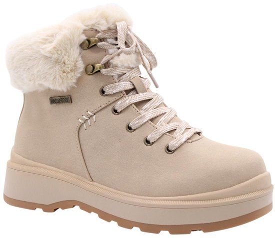 Skechers Women's Beige Boots - Size 39 - Imitation Suede - Autumn/Winter 2025