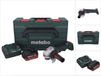 Metabo WB 18 LT BL 11-125 Quick meuleuse d'angle sans fil 18 V 125 mm sans balais + 1x batterie rechargeable 8.0 Ah + chargeur + metaBOX