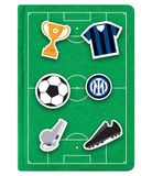 Seven Inter Patch Notebook groen A5