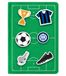 Seven Inter Patch Notebook groen A5