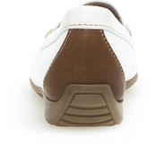 Gabor Dames Loafers Wit Suède