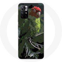 Maniacase Etui Redmi Note 11 5G Amazone papegaai