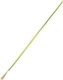 TRU COMPONENTS 1570262 Wire LiY 1 x 0.14 mm² Green, Yellow 100 m