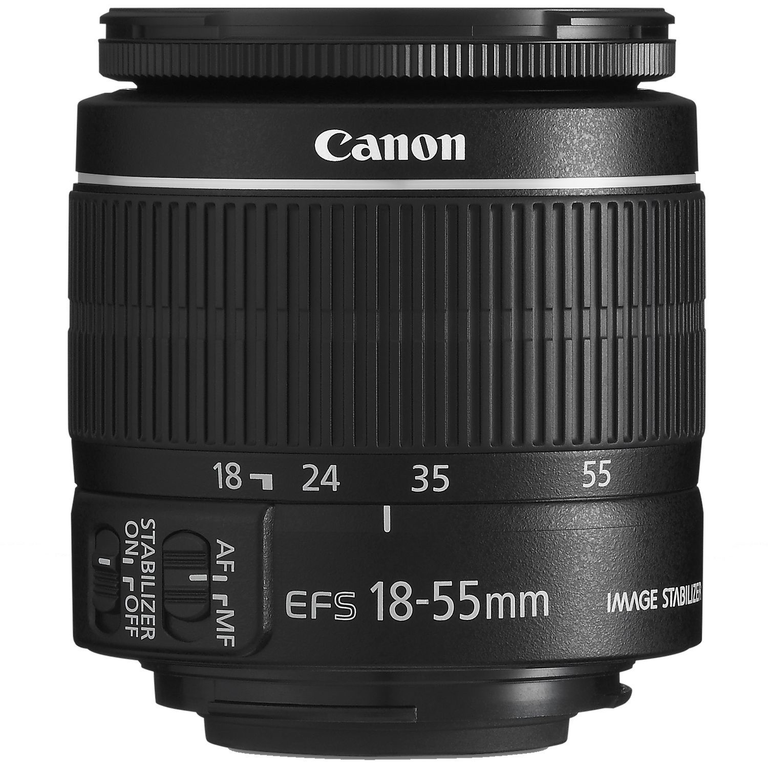 Canon EF-S 18-55mm f/3.5-5.6 IS II Lens - Black
