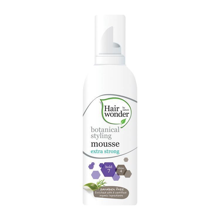 Hairwonder Botanical Styling Extra Strong Mousse 200ml