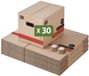 Pack and Move - Set 30 Boîtes de déménagement premium Livres - 40 x 30 x 30 cm - Max. 30 KG - Poignées renforcées - 2 Rubans adhésifs gratuits