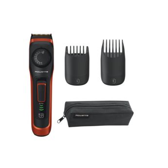 Rowenta Virtuo TN3800F4 Baardtrimmer - Grijs/Rood