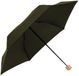 doppler Nature Mini Cork Deep Olive olijfgroen paraplu
