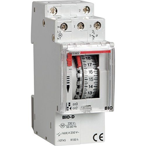 Vemer SPA Vemer VE087300 Bio-D elektromechanische schakelaar lichtgrijs
