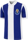 Copa FC Porto 1951-52 Retro Voetbalshirt Mannen Wit Blauw S
