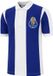 Copa FC Porto 1951-52 Retro Voetbalshirt Mannen Wit Blauw S