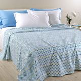 Caleffi Flowers Joy Bedsprei, tweepersoonsbed, oranje