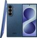 NEKIT Fiber Samsung Galaxy Z Fold 8 Ultra Hoesje MagSafe Kevlar Back Cover Blauw