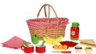 Playwood - Rieten picknickmand inclusief inhoud