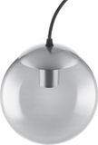 LEDVANCE Pendelarmatuur Vintage 1906 Bubble, rookgrijs glas, E27, IP20