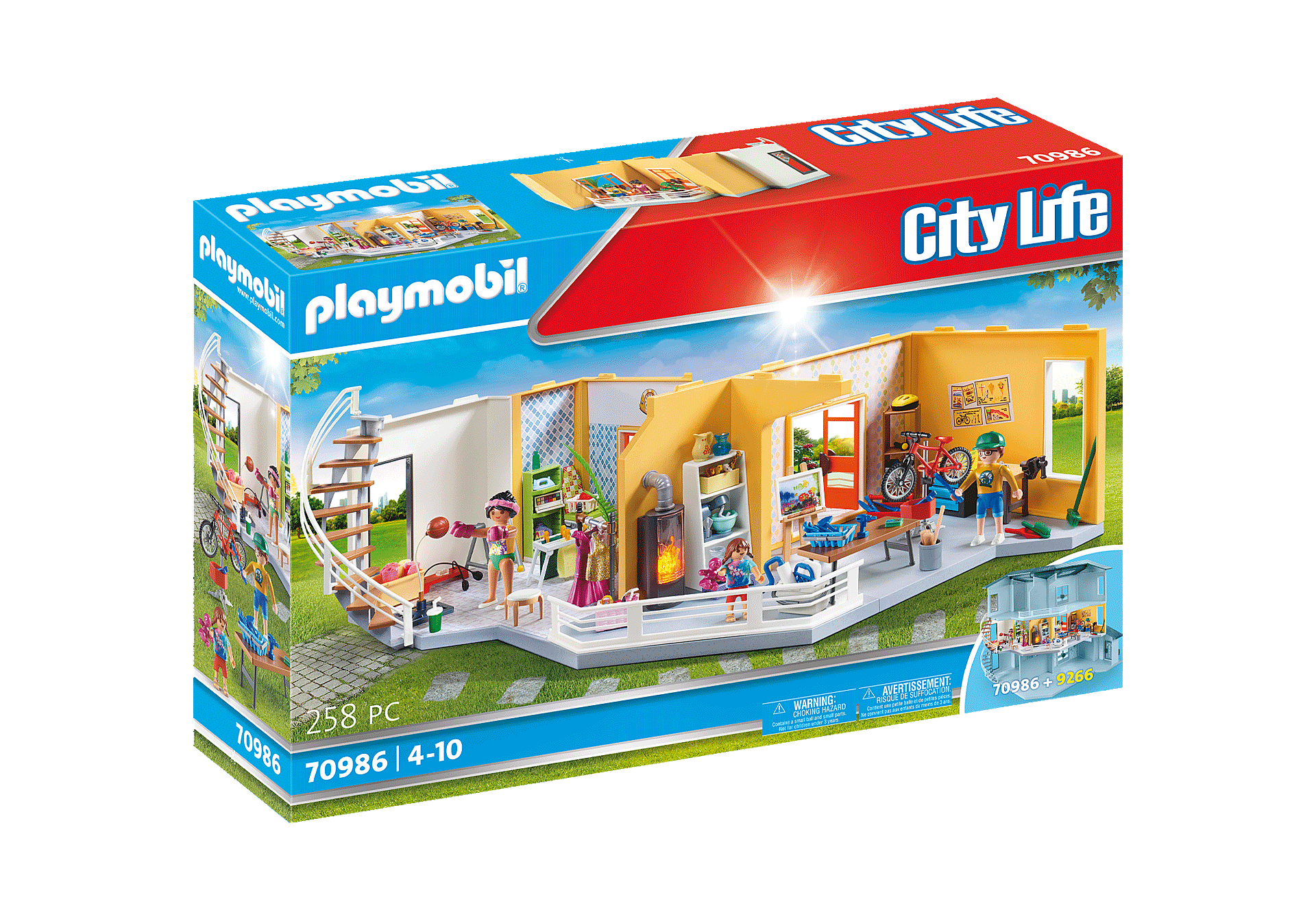 playmobil City Life Etagenerweiterung Wohnhaus