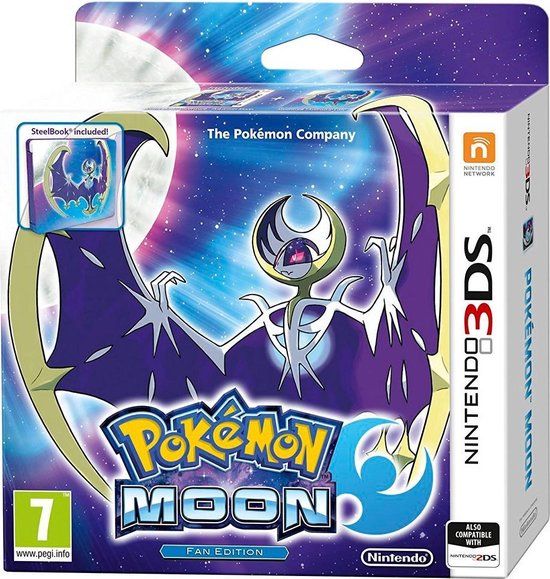 Pokemon Moon Steelcase Edition - Nintendo 3DS - UK Version