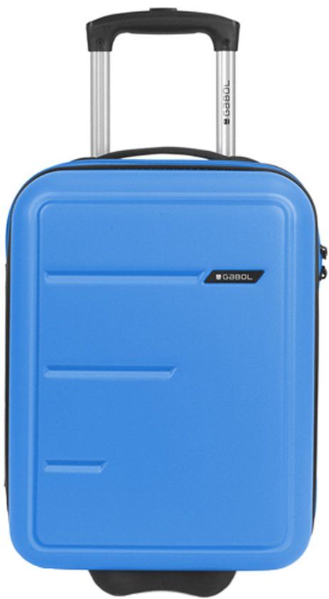 Gabol Handbagage koffer / Underseater / Trolley 44 x 30 x 20 cm - Future Plus - Blauw