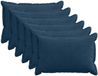 vidaXL - Kussensloop - 6 stuks - Marineblauw - 50 x 70 cm