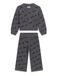 GUESS Set: Ls Sweater Top+sweater Pa ENSEMBLE : Pull LS + PANTALON Fille (lot de 1)