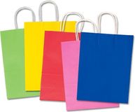Folia Papieren zakjes 20 st. - 24x12x31cm assorti kleuren