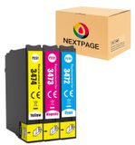 Epson 34XL - 3 Stuks (Cyaan, Magenta, Geel) Cartouches d'encre